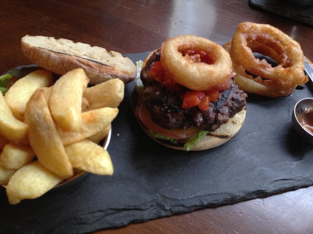 Customising the burger a little