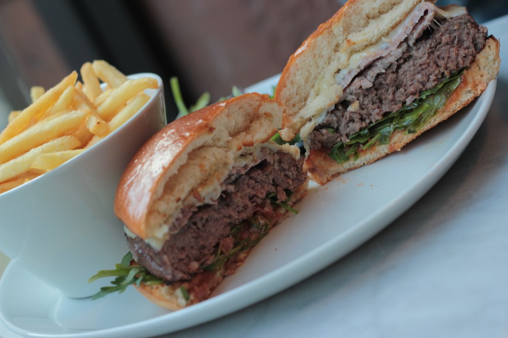 Inside the Market Burger