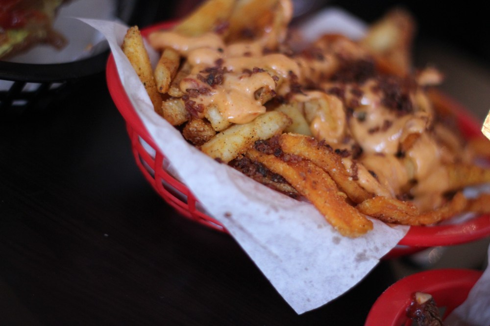 Bacon Bacon Fries. Absolutely stunning.