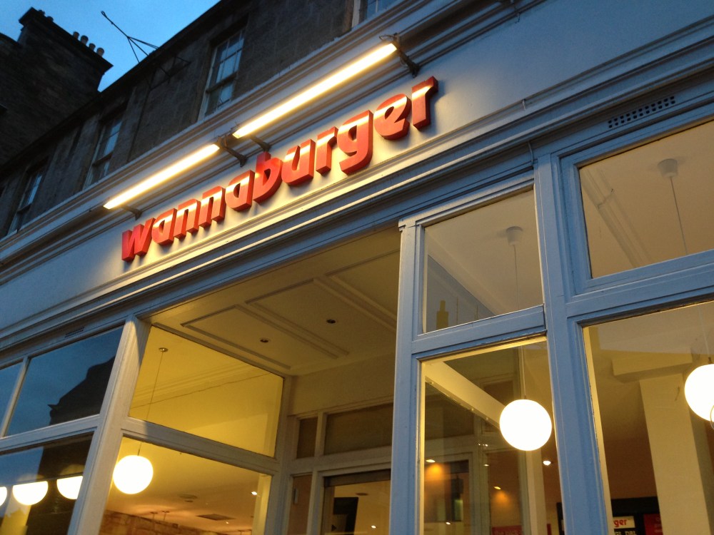 Wannaburger on Queensferry Street