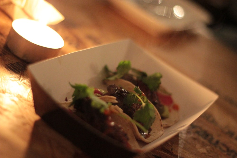 Ox cheek tacos