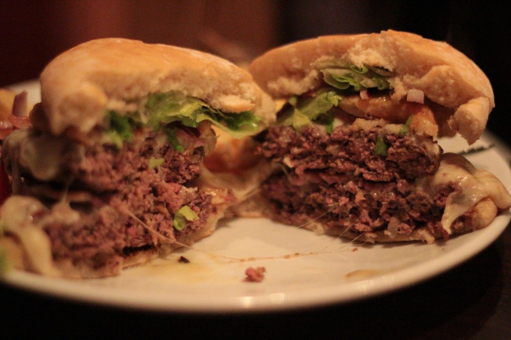 Inside the Elvis Burger