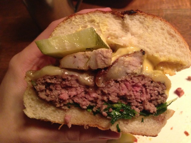 Inside the 'classic'. Pink and delicious.