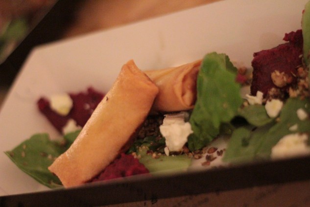 Butternut spring rolls