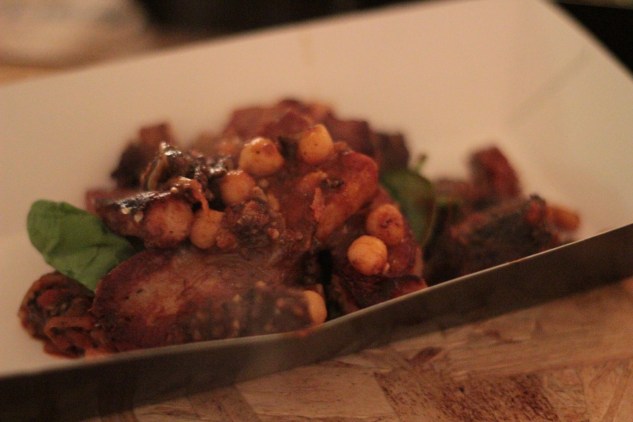 Pork belly, chorizo, black pudding & chickpea stew. Incredible.