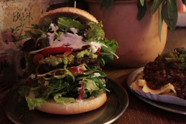 Can I have a burger with my salad?