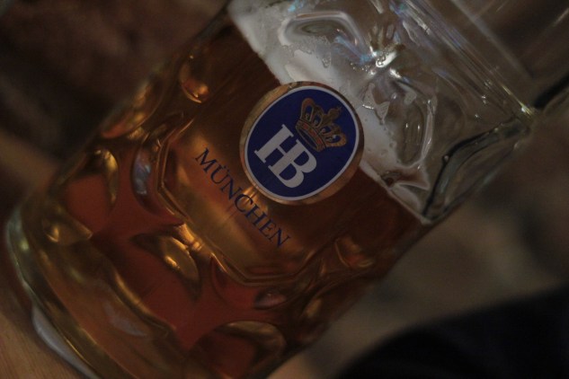 There's plenty of beer to wash down your burger with!