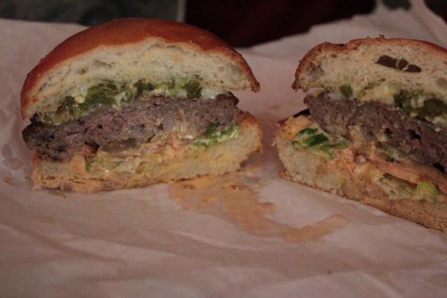 Inside the Fiery Burger