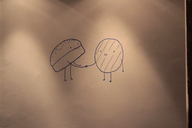Burger doodles