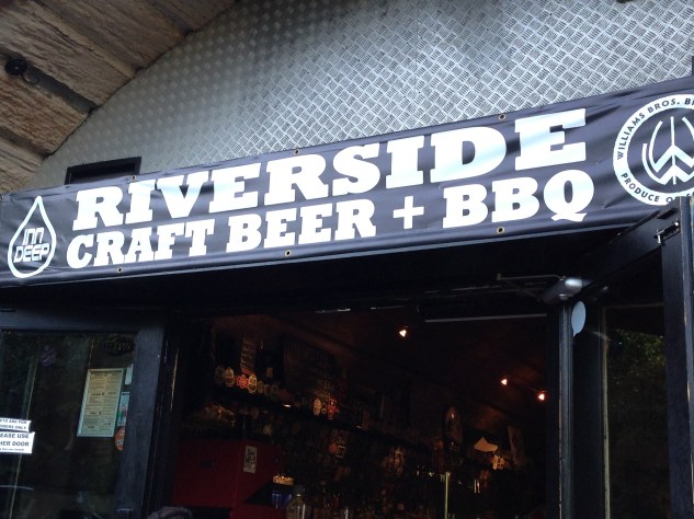 Inn Deep's outdoor decking area is perfect on a hot Summer day.