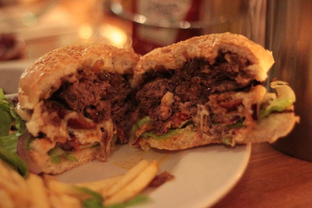 Inside the classic Ad Lib burger