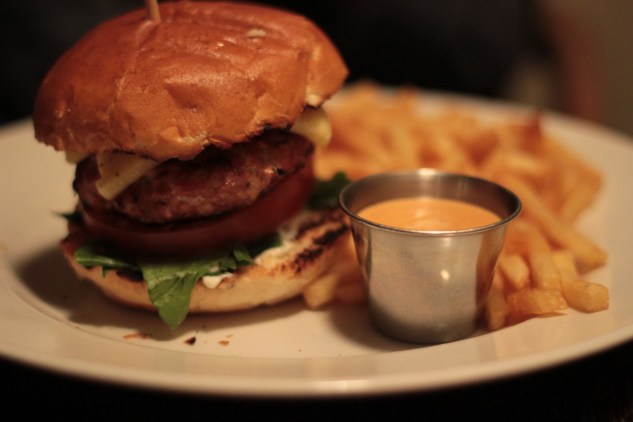 Pork & Chorizo Burger