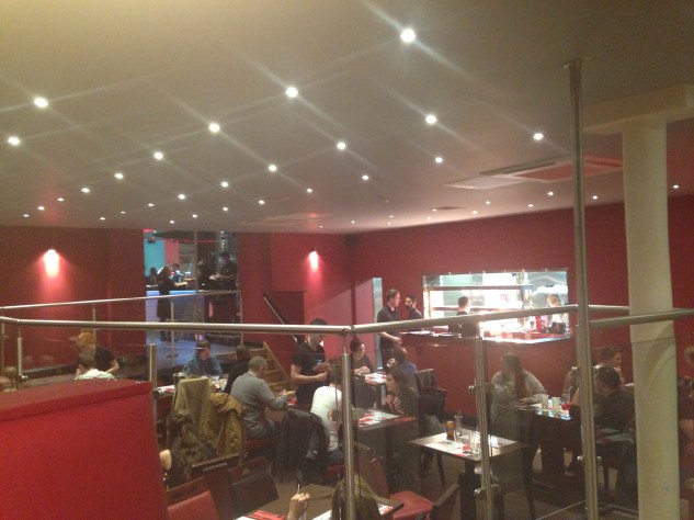 The dining area view from our table.