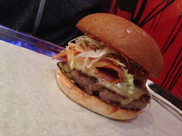 The bacon cheeseburger