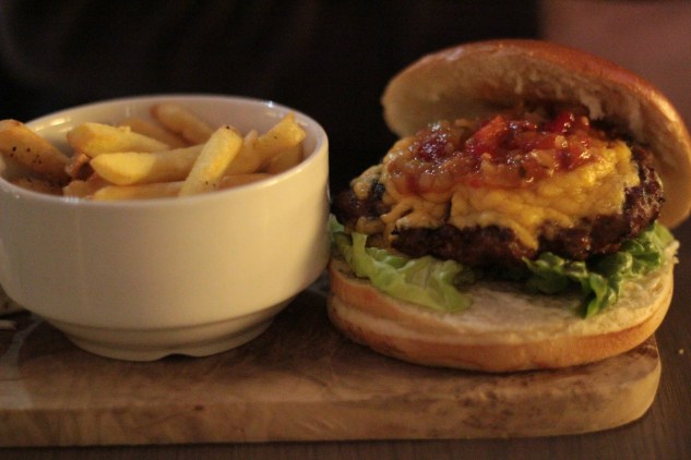 The Steak Burger at October