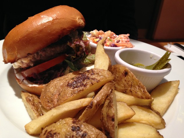 The hand-cut chips were great.