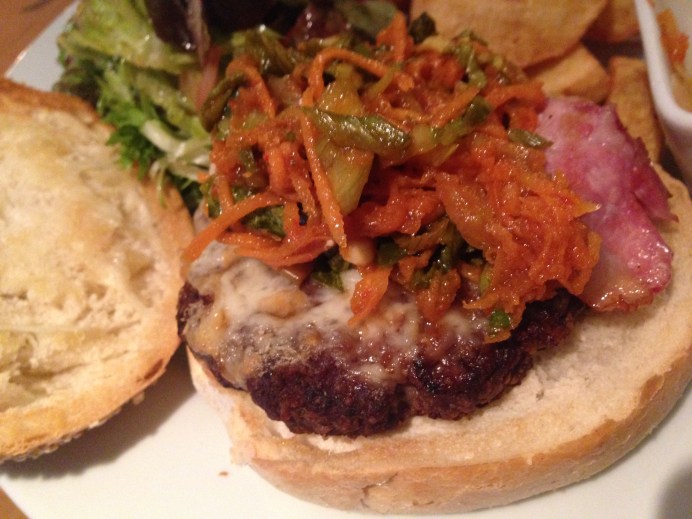 I also added Kimchi, which was delicious.