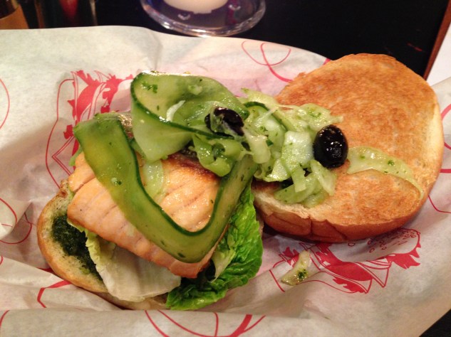 The Salmon Burger