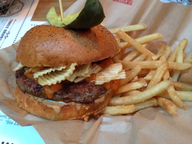 Peanut Butter Crunch Burger