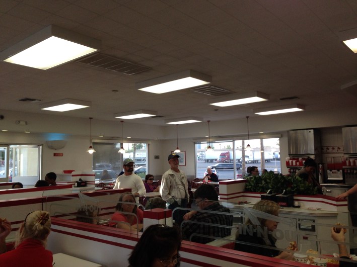 Inside In-N-Out Burger