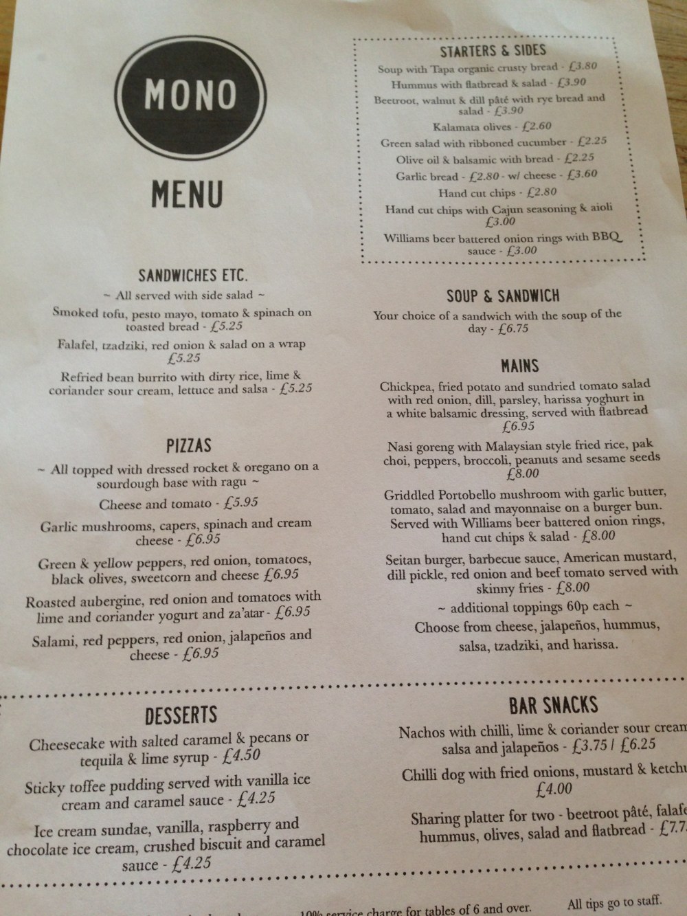 The Menu