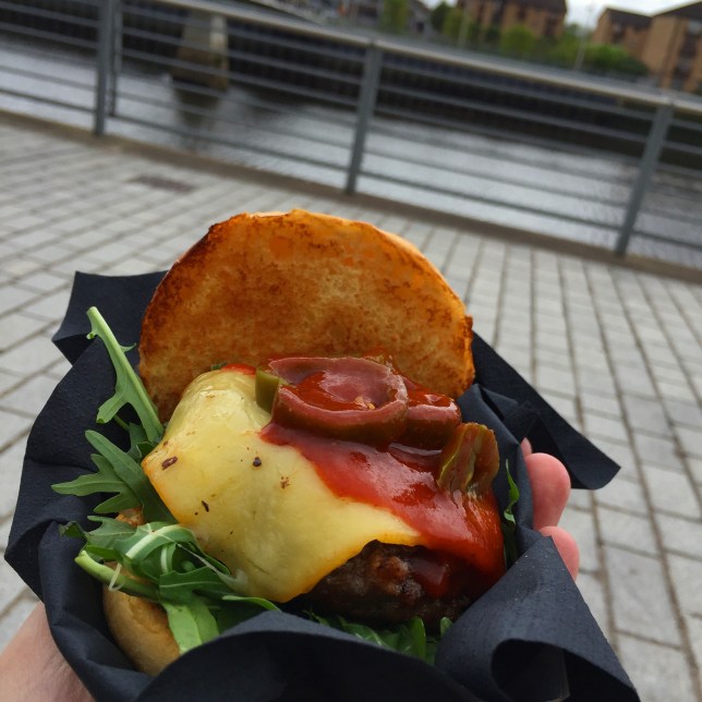 Sriracha and jalapeños